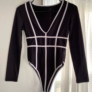 Black & White Bodysuit